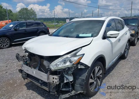 2016 Nissan Murano Platinum from USA, damaged, VIN 5N1AZ2MH9GN140160